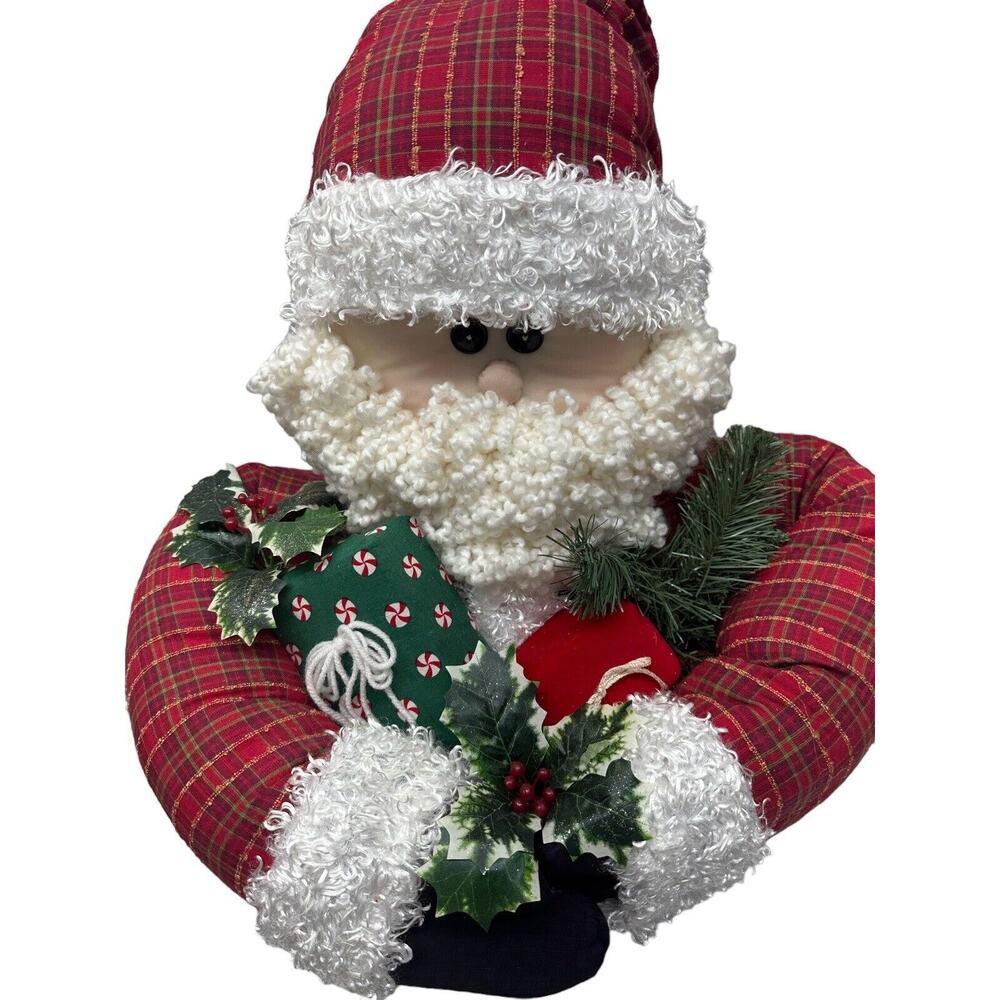 Handmade‎ 21' High Stuffed Santa Clause - Picture 10 of 12